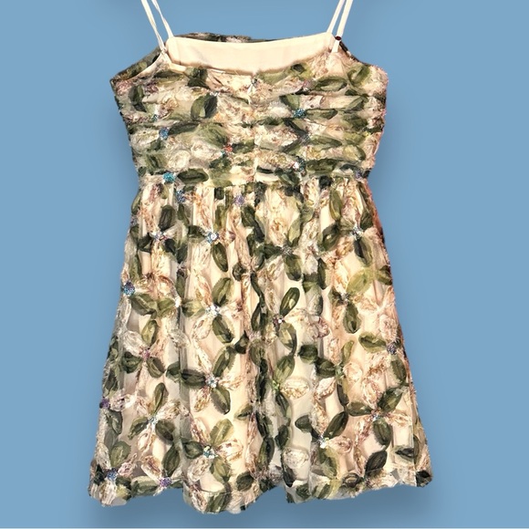 🎉HP🎉NWT Vernacular Sequin and Lace Spaghetti Strap Fairy Dress. Size Medium 🧚 - Picture 15 of 15